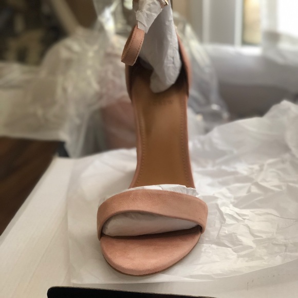 NIB Jcrew Suede Block Heel Sandal - Picture 4 of 10